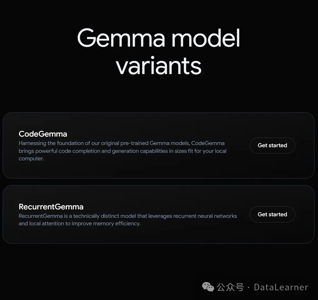 Google开源CodeGemma编程大模型与RecurrentGemma：基于RNN架构的卓越表现