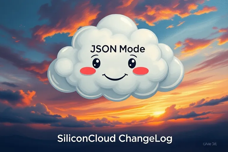 SiliconCloud API支持JSON模式，强化内容结构化输出