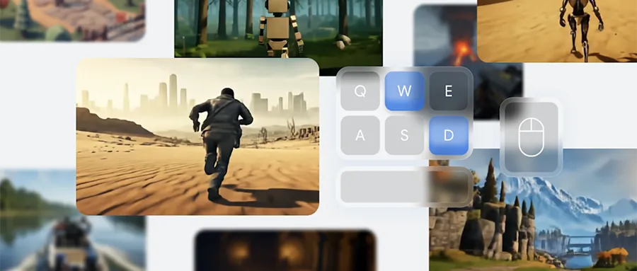 谷歌发布世界模型Genie 2！一键生成3D游戏，人和AI都能玩，时长多达1分钟